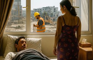 Desperate, I hid a relationship with the neighboring bricklayer, but after a month something unexpected happened.