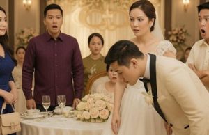 My sister-in-law forbade me from attending the wedding because she despised me for being poor… But when the groom saw me, he immediately bowed down