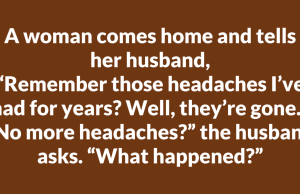 He won’t be needing the hypnotist anymore.