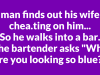 A man finds out his wife is chea.ting on him…
