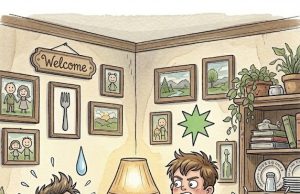 Funny – Little Johnny watched his daddy’s car pass by the school playground and go into the woods