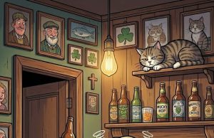 Three Brits Are Arguer Why British Beer Is The Best – So They Send A Sample For Testing.