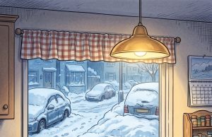 One winter morning during breakfast a husband and wife in Northern Minnesota were listening to the radio.