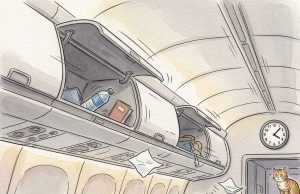 When the Plane Dropped, She Turned to a Minister