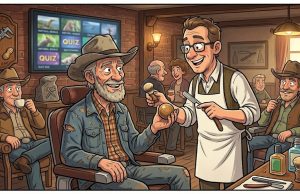 An Old Cowboy Walks Into a Barbershop in Montana