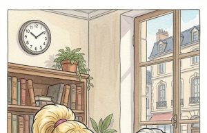 A Blonde Walks into a Library