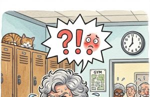 An Elderly Lady Decided To Get Her Body In Shape.