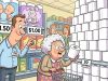 A Little Old Lady Goes Into The Store