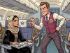 Passenger didn’t follow directions, ending up being shut up by gay flight attendant