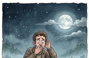 A Man’s Car Breaks Down In The Middle Of The Night.