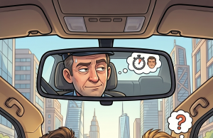 A foreign tourist arrives in a new country