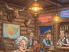 An Old Lady buying Boots for a Texan