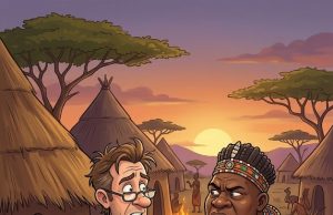 Professor explained when a white child was born in a African tribe