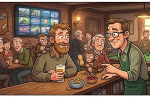 A Guy Walked Into A Bar With A Monkey