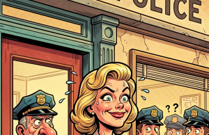A Blonde Applies for Detective
