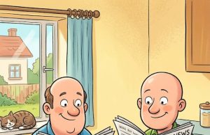 Little Johnny Asked Why His Dad Was Bald—And His Mom’s Clever Answer Backfired Instantly