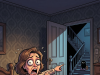 A husband and wife were sound asleep in their bedroom in the middle of the night.