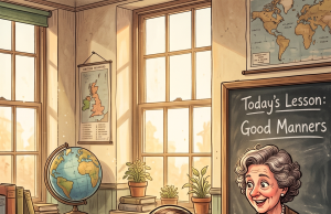 Little Johnny’s Dinner Table Etiquette Left the Teacher Speechless